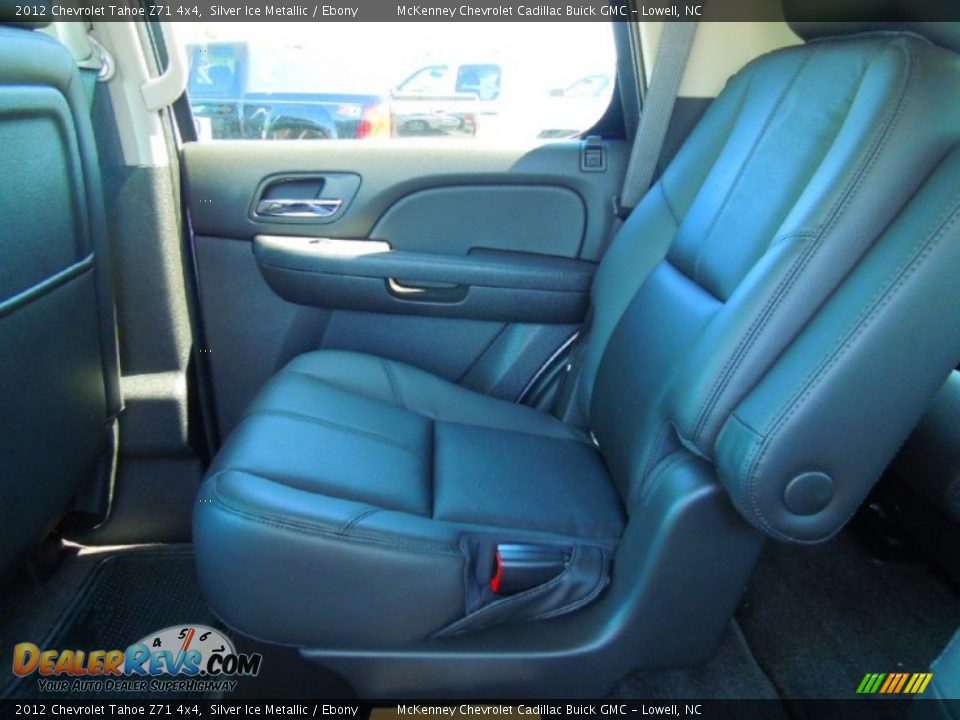 2012 Chevrolet Tahoe Z71 4x4 Silver Ice Metallic / Ebony Photo #17