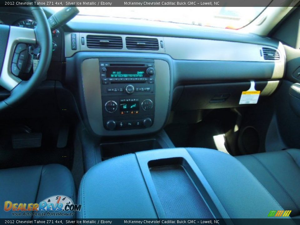 2012 Chevrolet Tahoe Z71 4x4 Silver Ice Metallic / Ebony Photo #21