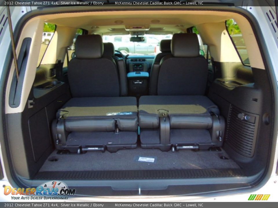 2012 Chevrolet Tahoe Z71 4x4 Silver Ice Metallic / Ebony Photo #22