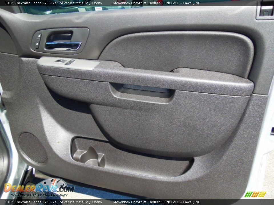 2012 Chevrolet Tahoe Z71 4x4 Silver Ice Metallic / Ebony Photo #27