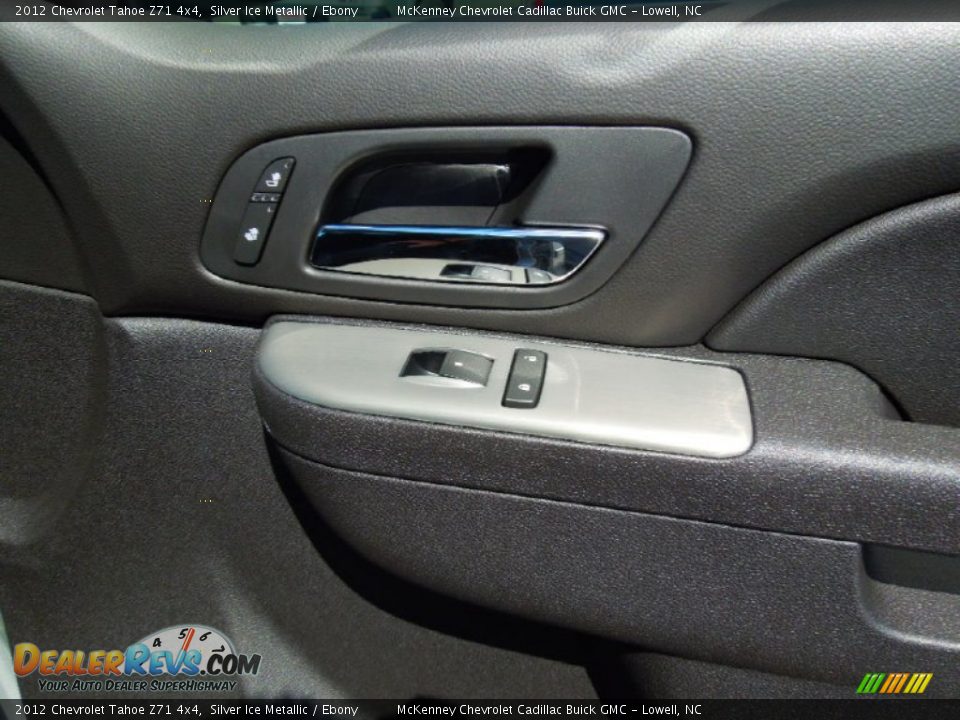 2012 Chevrolet Tahoe Z71 4x4 Silver Ice Metallic / Ebony Photo #28