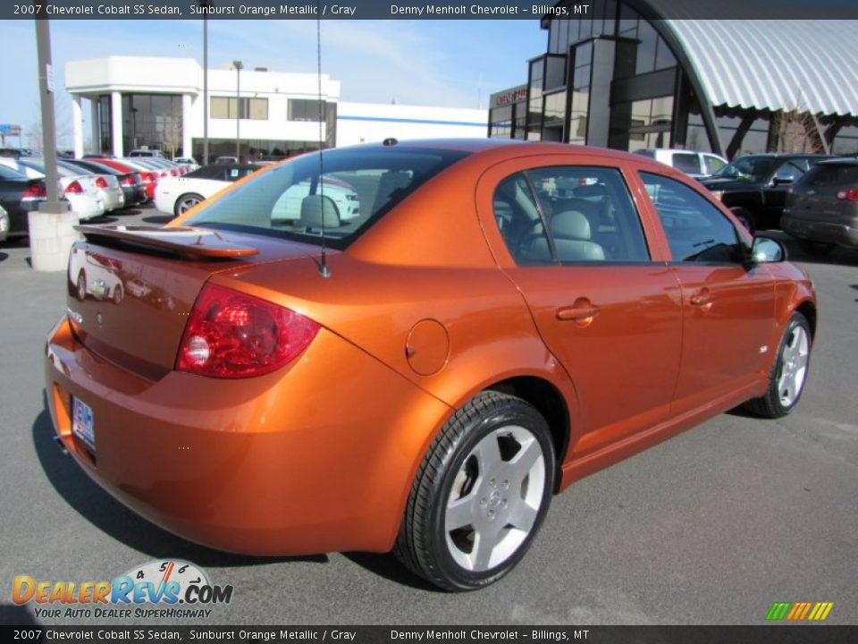 Sunburst Orange Metallic 2007 Chevrolet Cobalt SS Sedan Photo #7