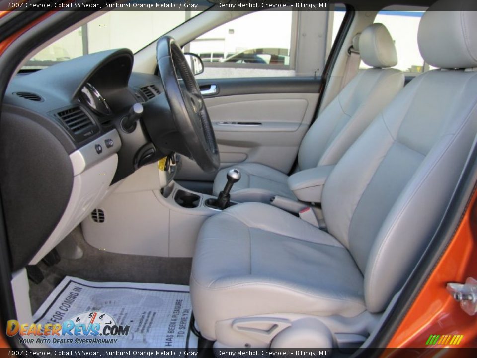 Gray Interior - 2007 Chevrolet Cobalt SS Sedan Photo #8