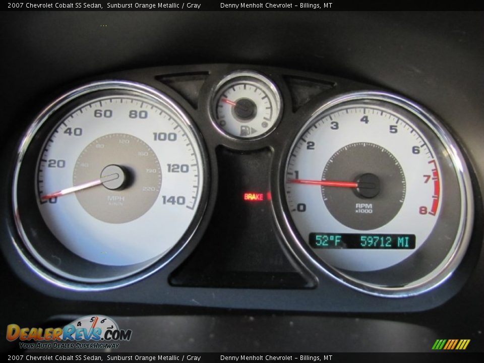 2007 Chevrolet Cobalt SS Sedan Gauges Photo #10