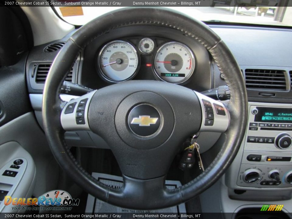 2007 Chevrolet Cobalt SS Sedan Steering Wheel Photo #11