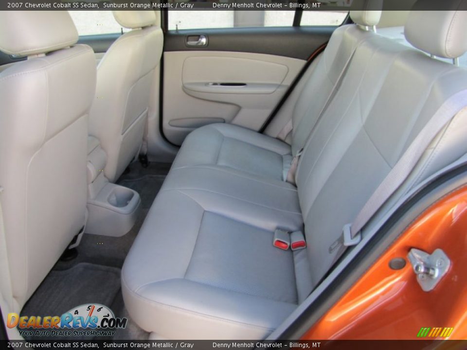 Rear Seat of 2007 Chevrolet Cobalt SS Sedan Photo #25