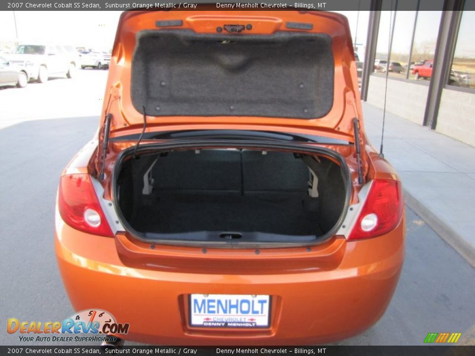 2007 Chevrolet Cobalt SS Sedan Sunburst Orange Metallic / Gray Photo #30