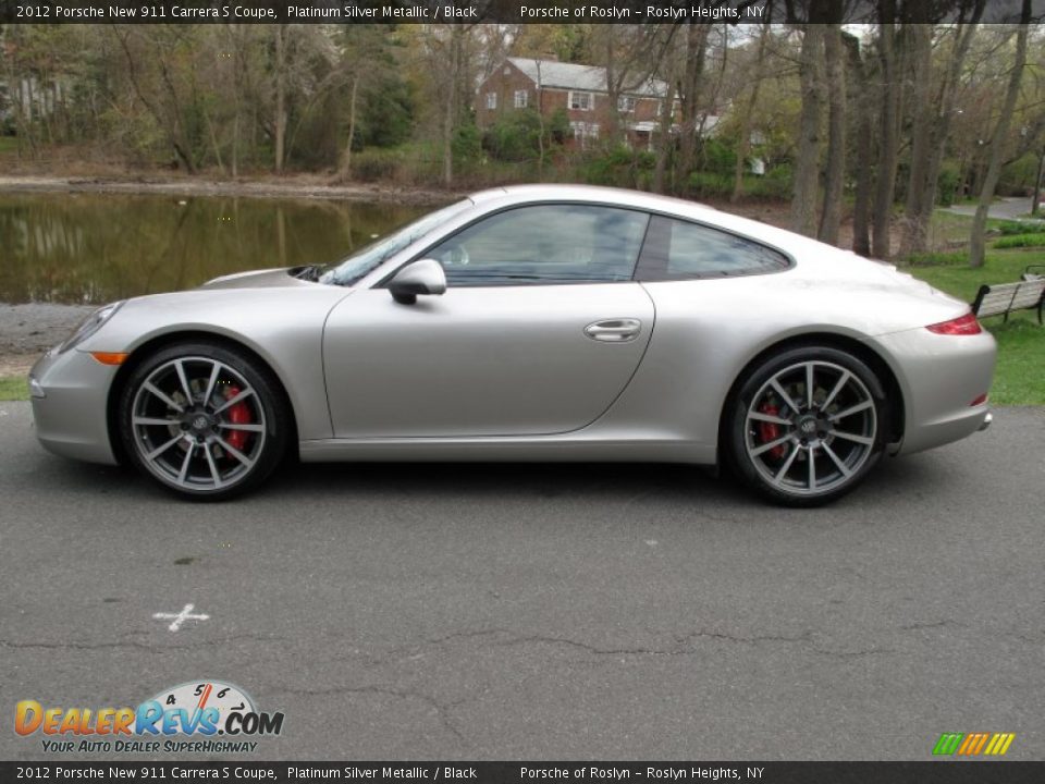 Platinum Silver Metallic 2012 Porsche New 911 Carrera S Coupe Photo #3