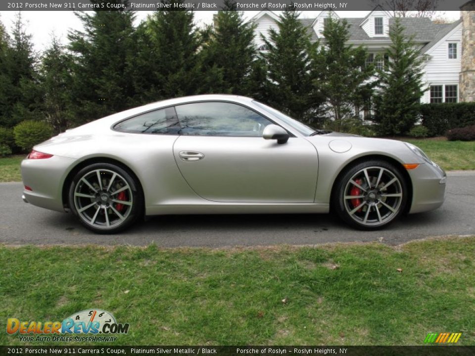 Platinum Silver Metallic 2012 Porsche New 911 Carrera S Coupe Photo #7