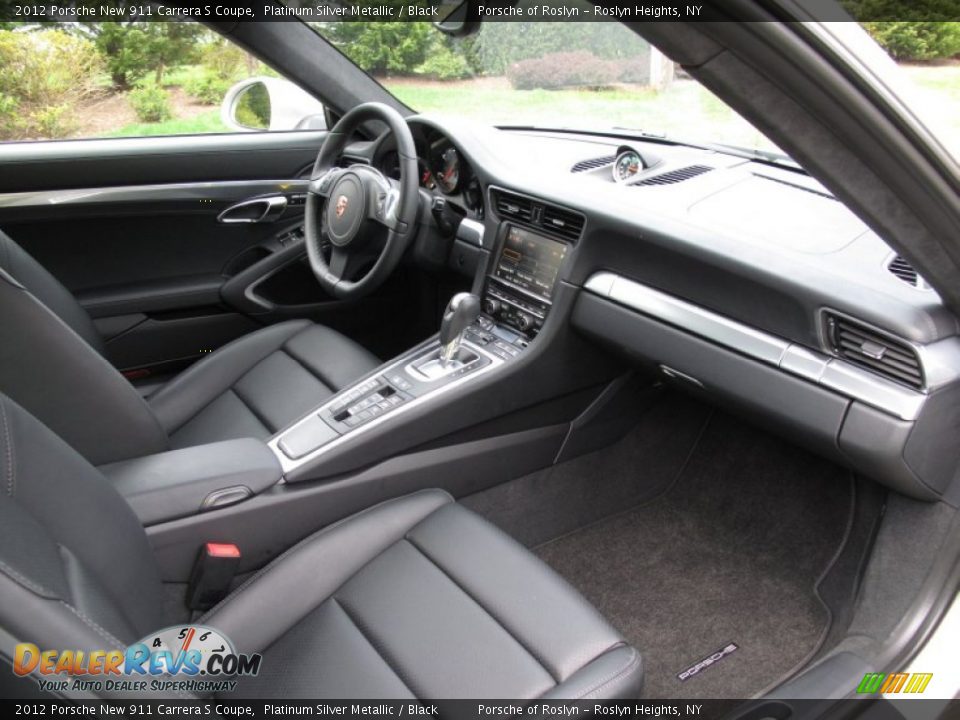 Black Interior - 2012 Porsche New 911 Carrera S Coupe Photo #13