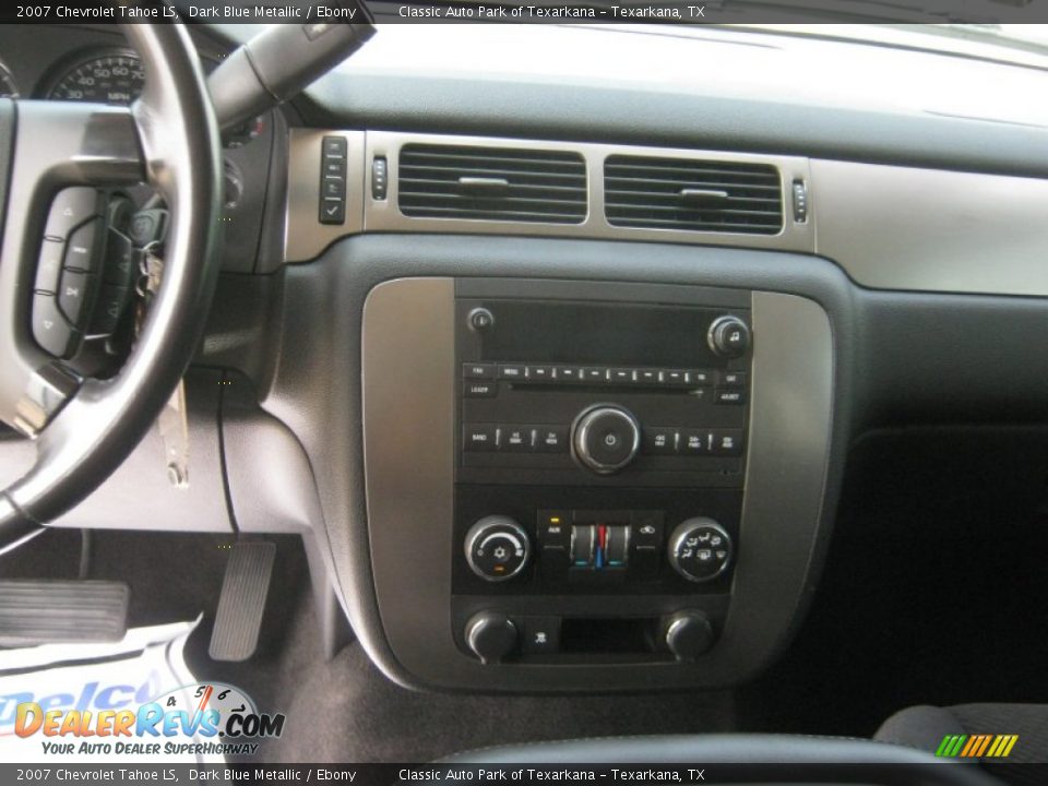 2007 Chevrolet Tahoe LS Dark Blue Metallic / Ebony Photo #9