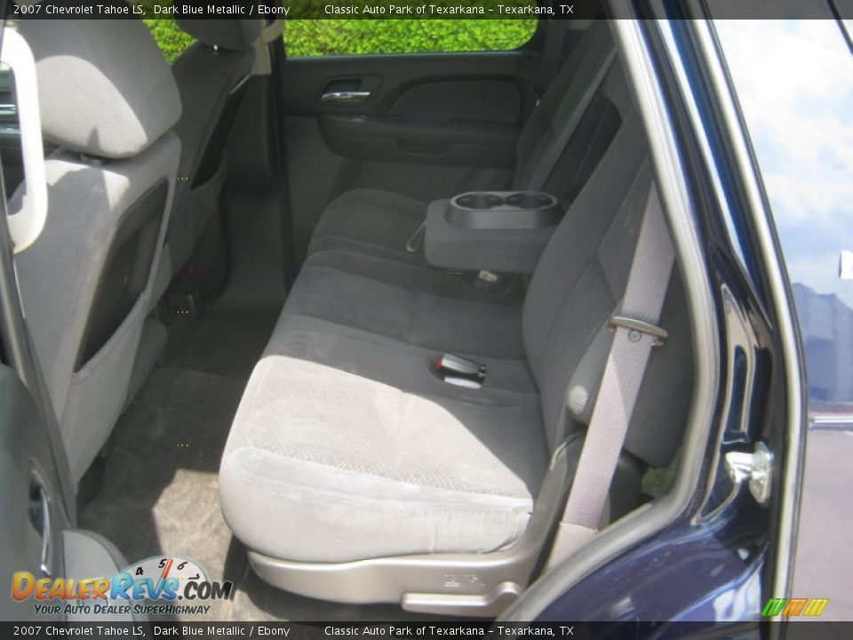 2007 Chevrolet Tahoe LS Dark Blue Metallic / Ebony Photo #13