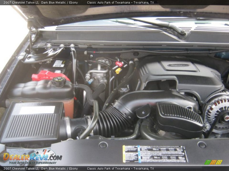 2007 Chevrolet Tahoe LS Dark Blue Metallic / Ebony Photo #14