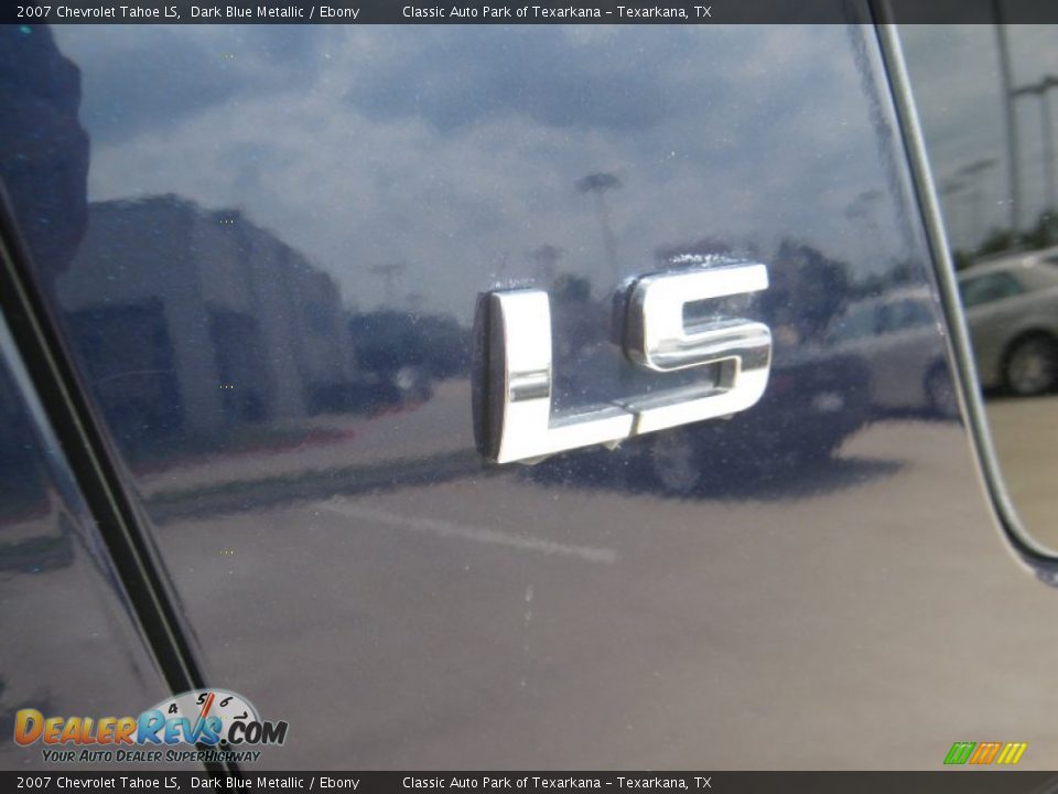 2007 Chevrolet Tahoe LS Dark Blue Metallic / Ebony Photo #17