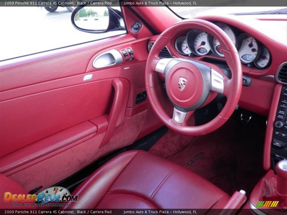 2009 Porsche 911 Carrera 4S Cabriolet Steering Wheel Photo #20