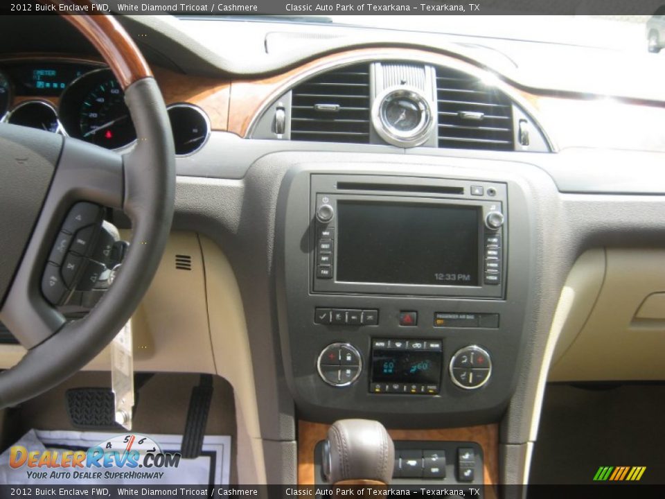 2012 Buick Enclave FWD White Diamond Tricoat / Cashmere Photo #9