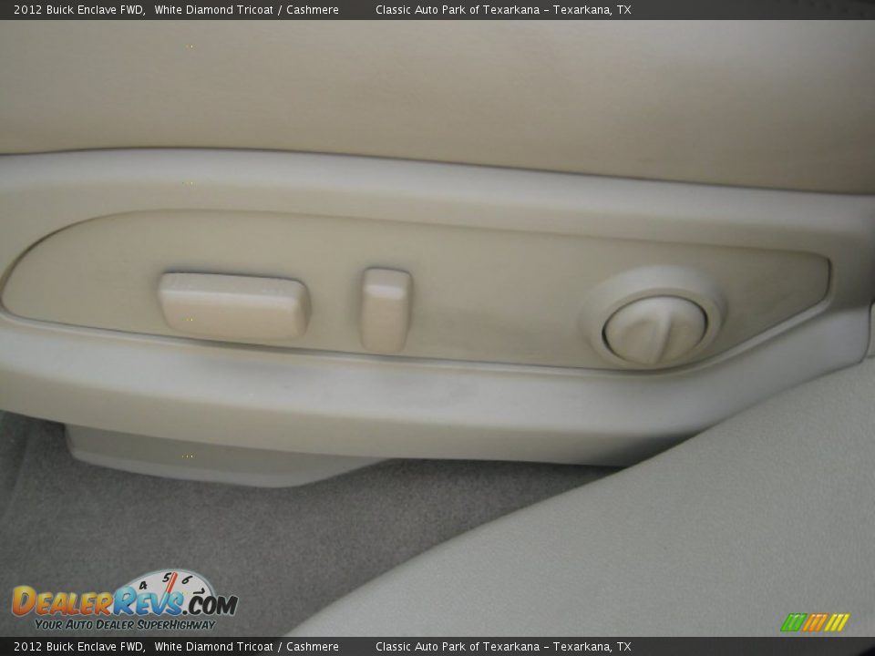 2012 Buick Enclave FWD White Diamond Tricoat / Cashmere Photo #14
