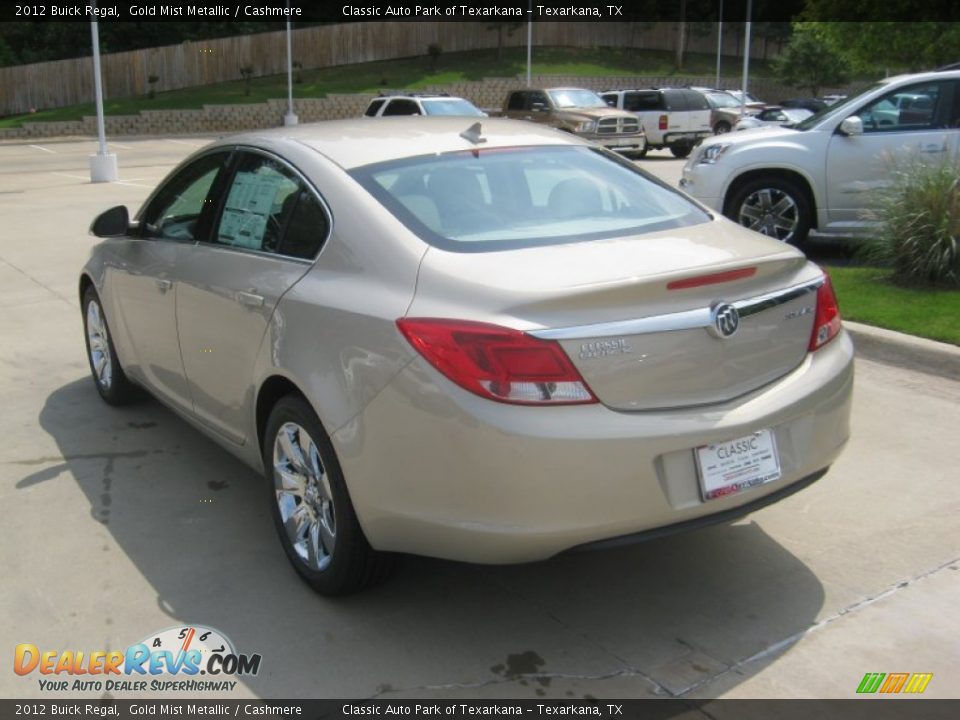 2012 Buick Regal Gold Mist Metallic / Cashmere Photo #3