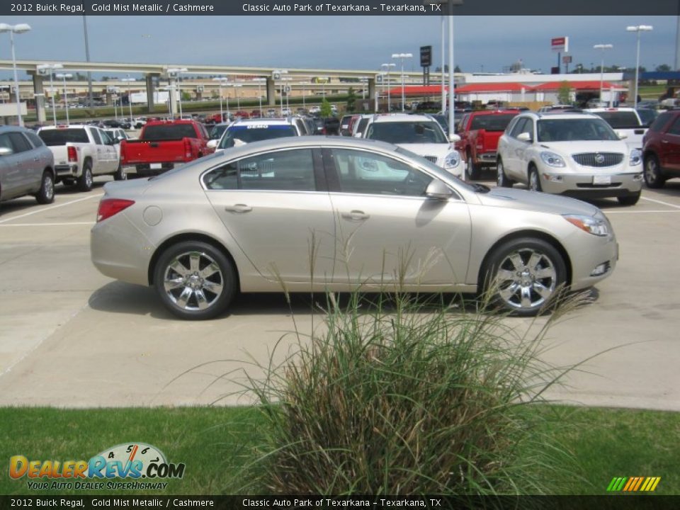 2012 Buick Regal Gold Mist Metallic / Cashmere Photo #6
