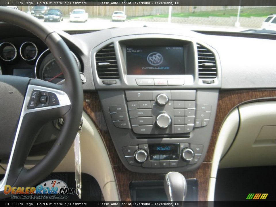 2012 Buick Regal Gold Mist Metallic / Cashmere Photo #9
