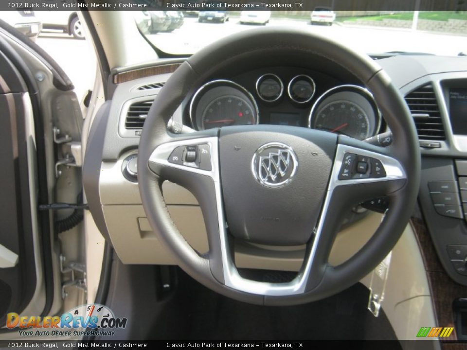 2012 Buick Regal Gold Mist Metallic / Cashmere Photo #10