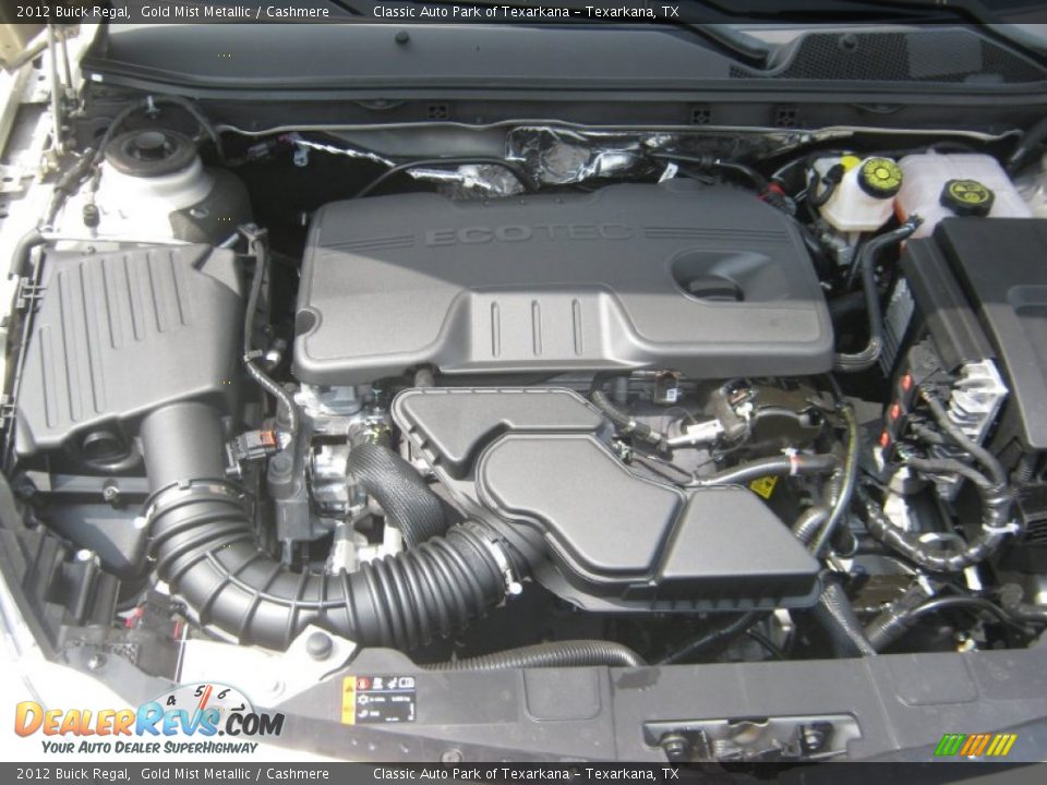 2012 Buick Regal Gold Mist Metallic / Cashmere Photo #23