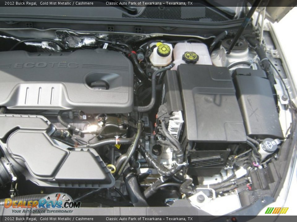 2012 Buick Regal Gold Mist Metallic / Cashmere Photo #24