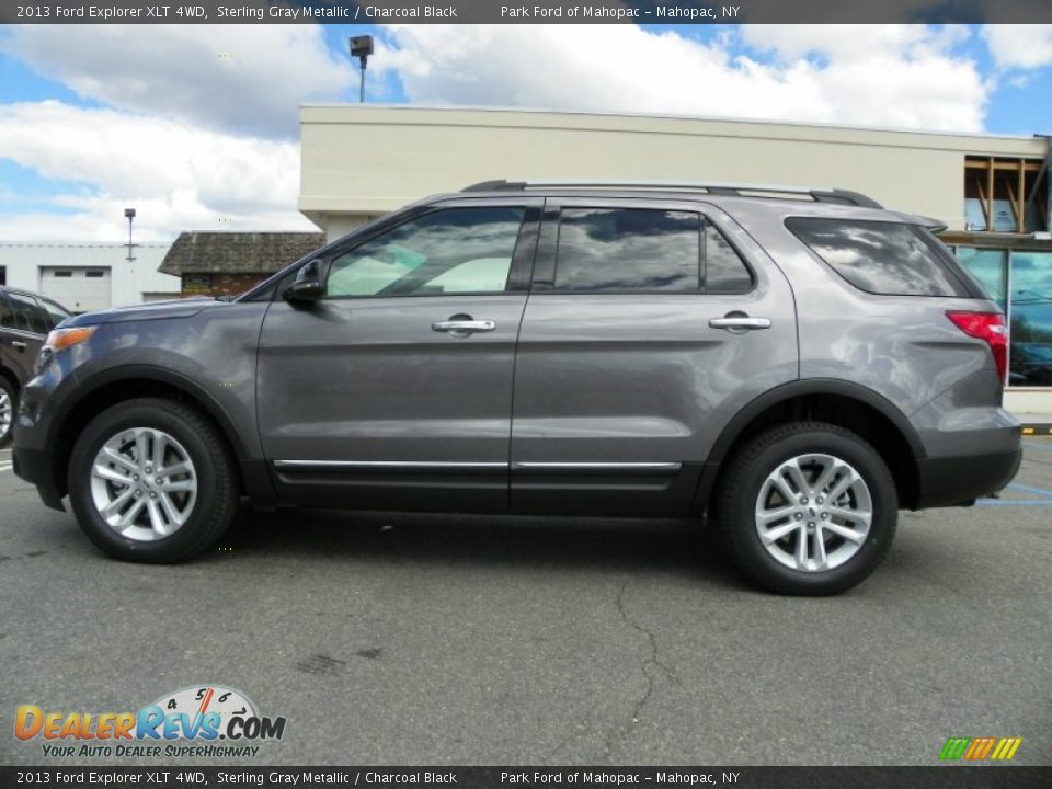 2013 Ford Explorer XLT 4WD Sterling Gray Metallic / Charcoal Black Photo #1