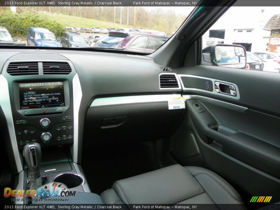 2013 Ford Explorer XLT 4WD Sterling Gray Metallic / Charcoal Black Photo #26