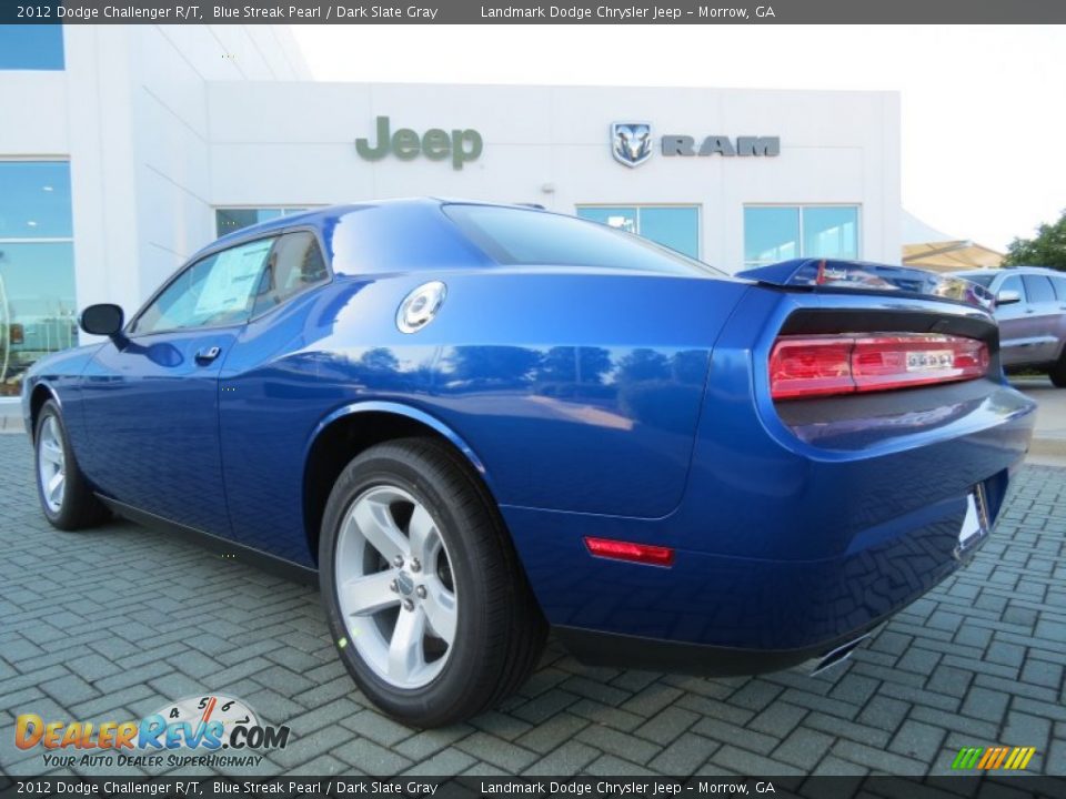 Blue Streak Pearl 2012 Dodge Challenger R/T Photo #2