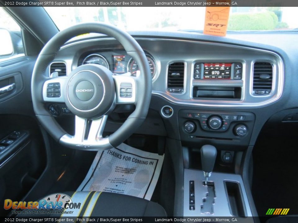 Dashboard of 2012 Dodge Charger SRT8 Super Bee Photo #13