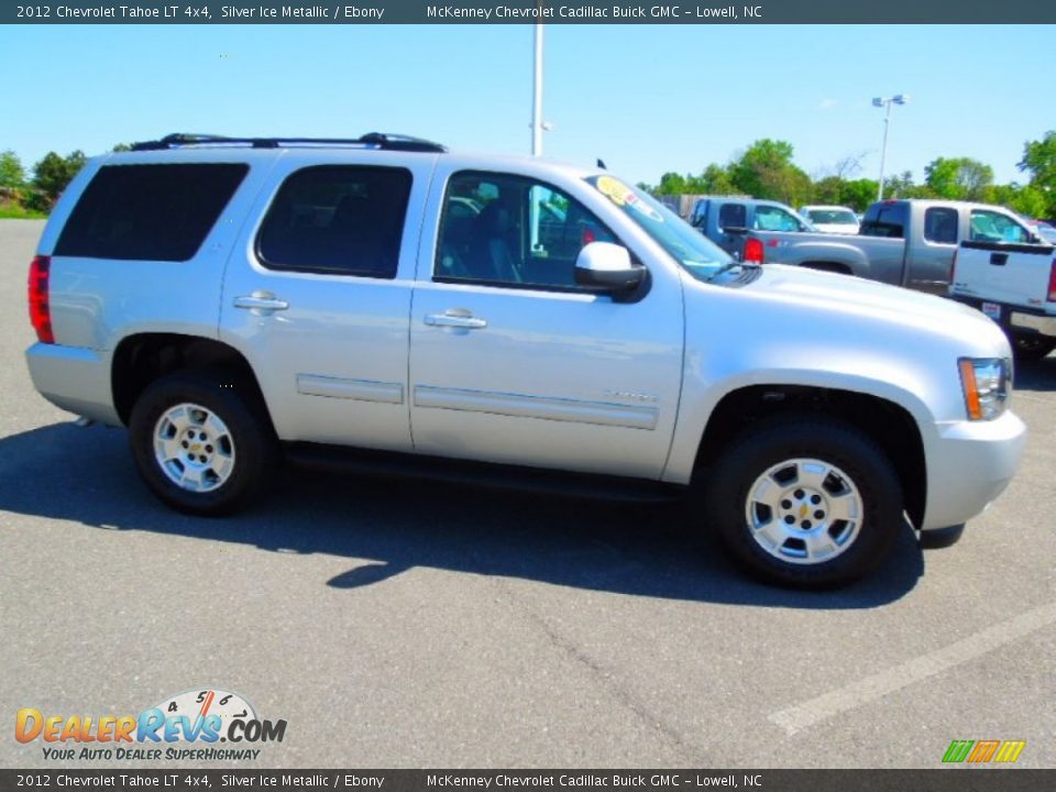 2012 Chevrolet Tahoe LT 4x4 Silver Ice Metallic / Ebony Photo #3