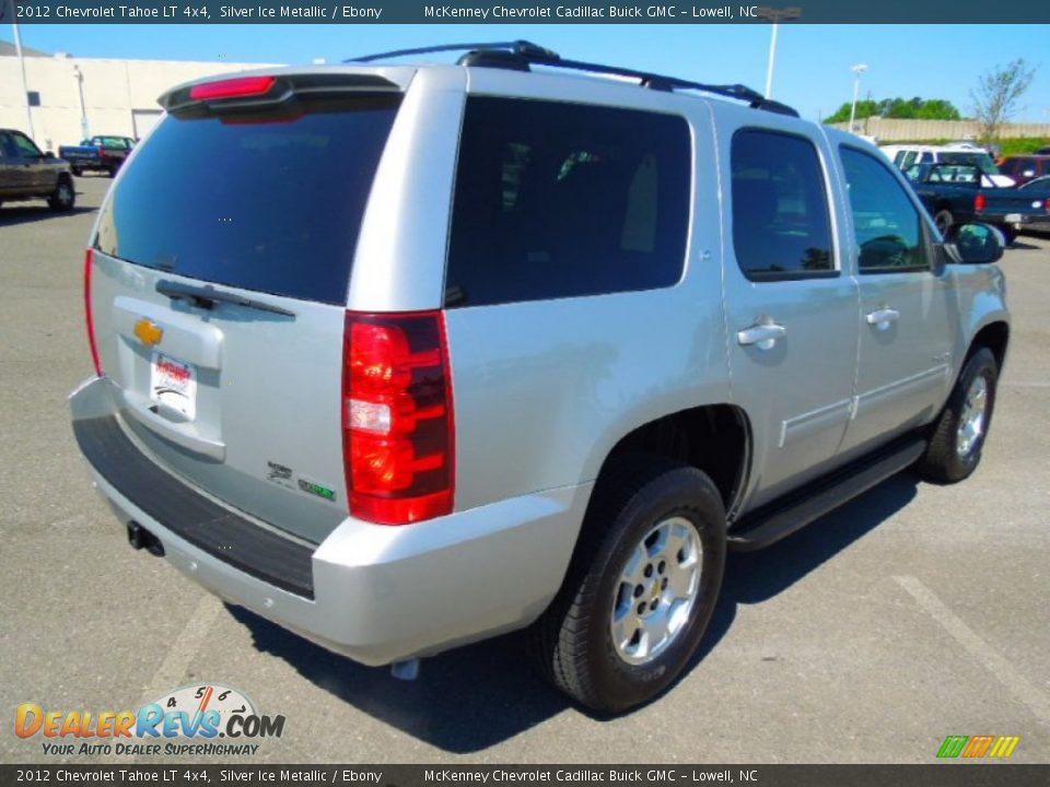 2012 Chevrolet Tahoe LT 4x4 Silver Ice Metallic / Ebony Photo #6