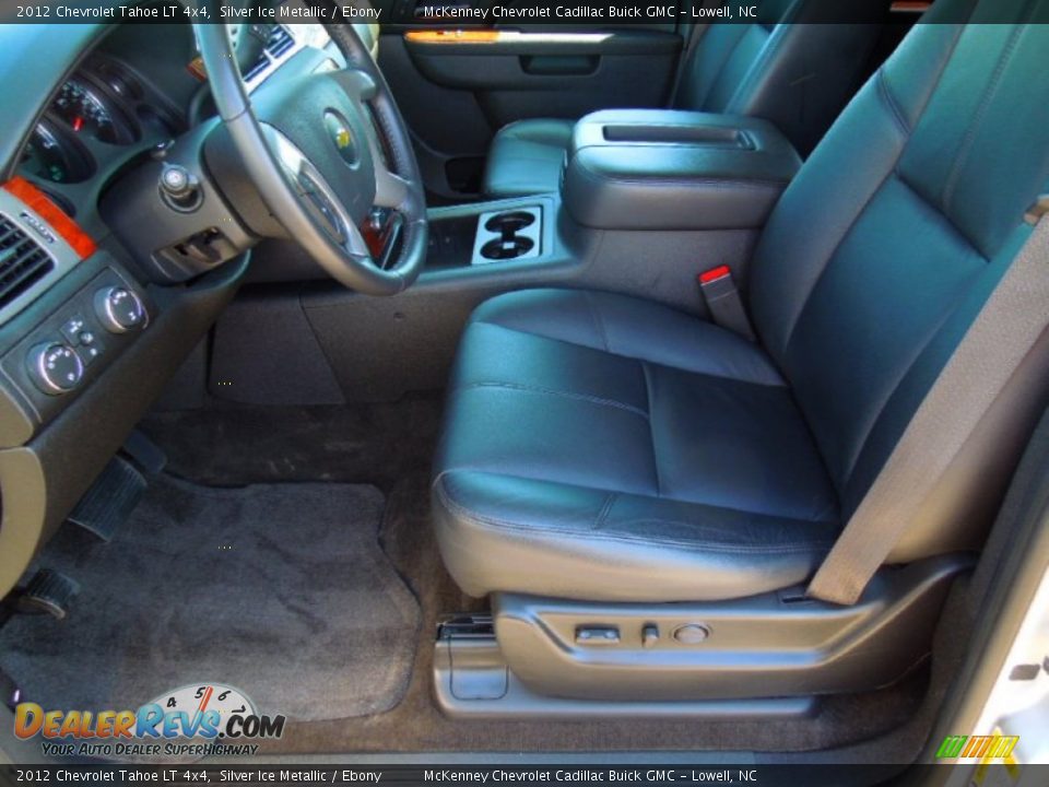 2012 Chevrolet Tahoe LT 4x4 Silver Ice Metallic / Ebony Photo #8