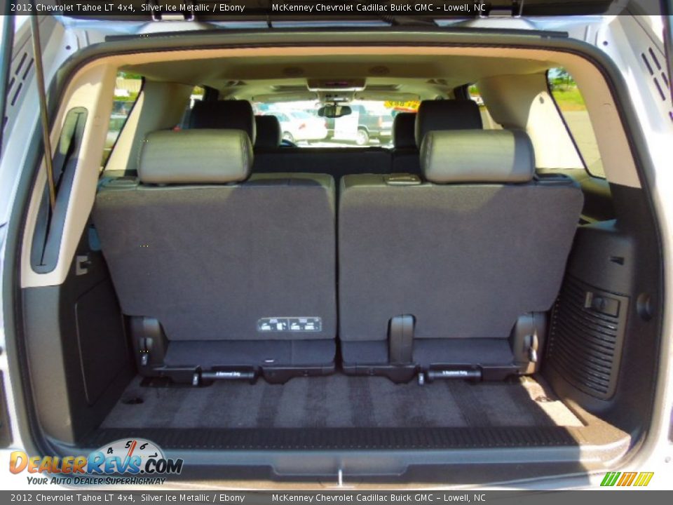 2012 Chevrolet Tahoe LT 4x4 Silver Ice Metallic / Ebony Photo #22