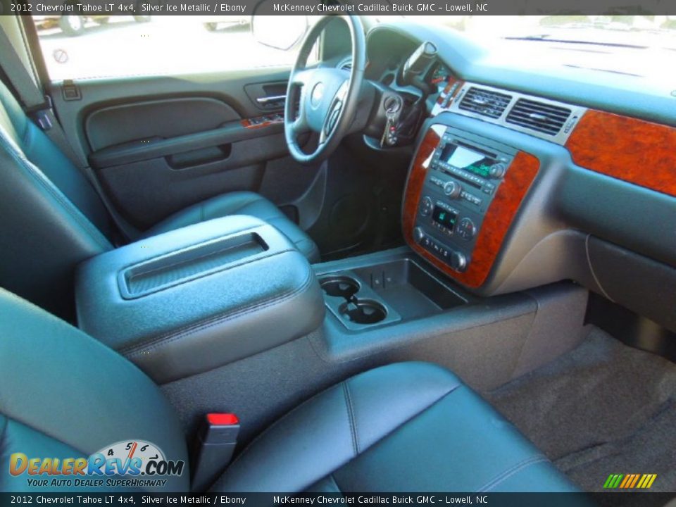 2012 Chevrolet Tahoe LT 4x4 Silver Ice Metallic / Ebony Photo #26
