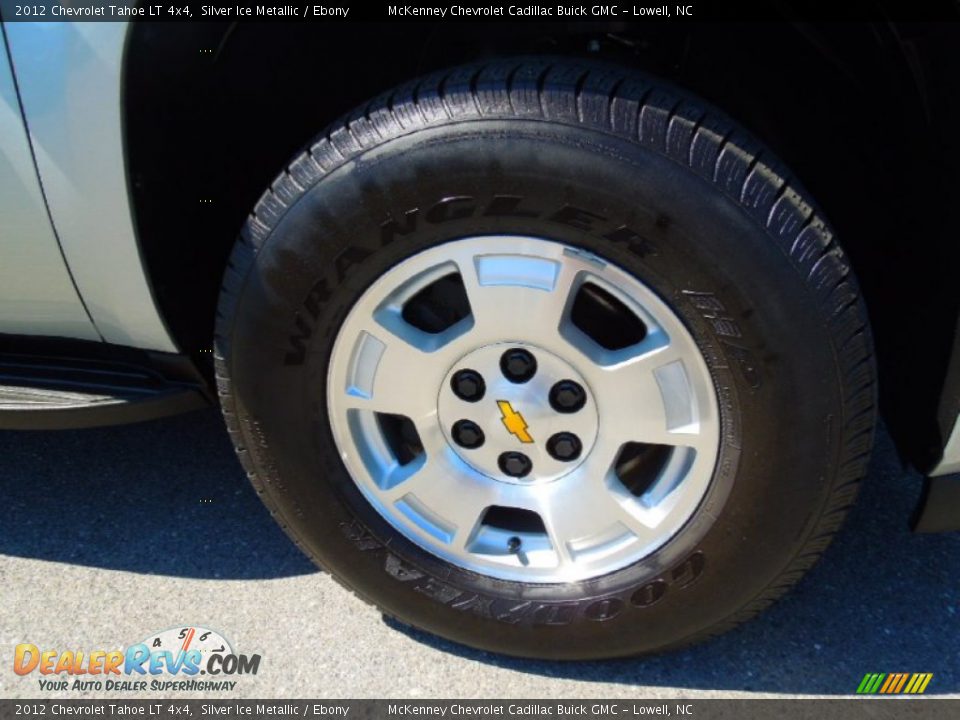 2012 Chevrolet Tahoe LT 4x4 Silver Ice Metallic / Ebony Photo #29