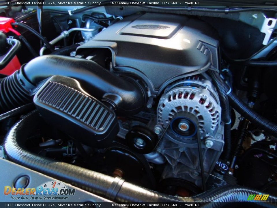 2012 Chevrolet Tahoe LT 4x4 Silver Ice Metallic / Ebony Photo #30