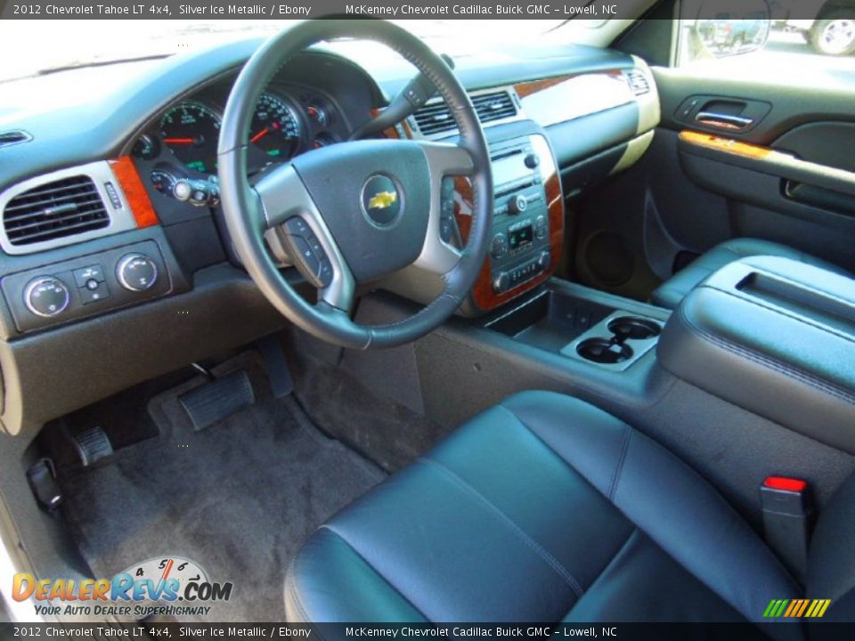 2012 Chevrolet Tahoe LT 4x4 Silver Ice Metallic / Ebony Photo #31