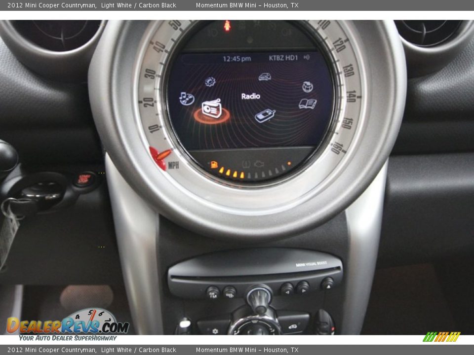 2012 Mini Cooper Countryman Light White / Carbon Black Photo #14