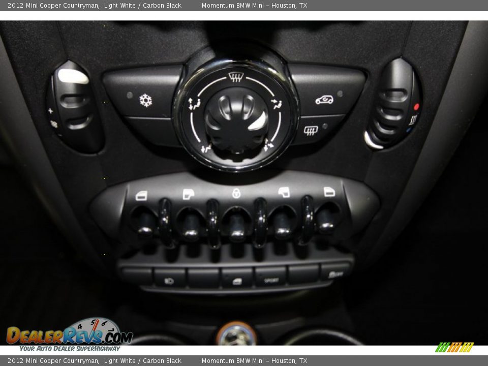 2012 Mini Cooper Countryman Light White / Carbon Black Photo #15