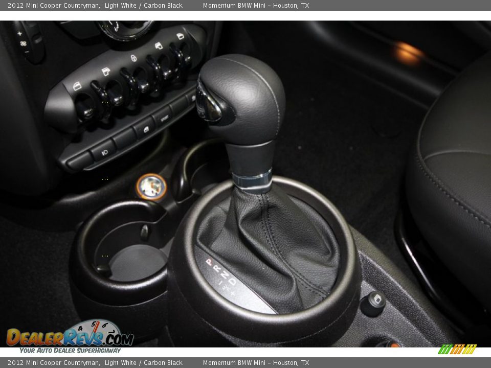 2012 Mini Cooper Countryman Light White / Carbon Black Photo #17