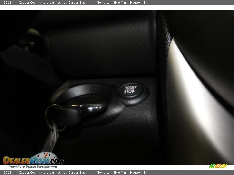 2012 Mini Cooper Countryman Light White / Carbon Black Photo #19