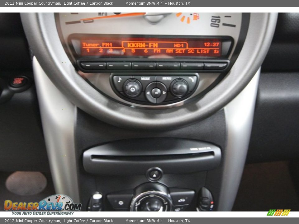 2012 Mini Cooper Countryman Light Coffee / Carbon Black Photo #14