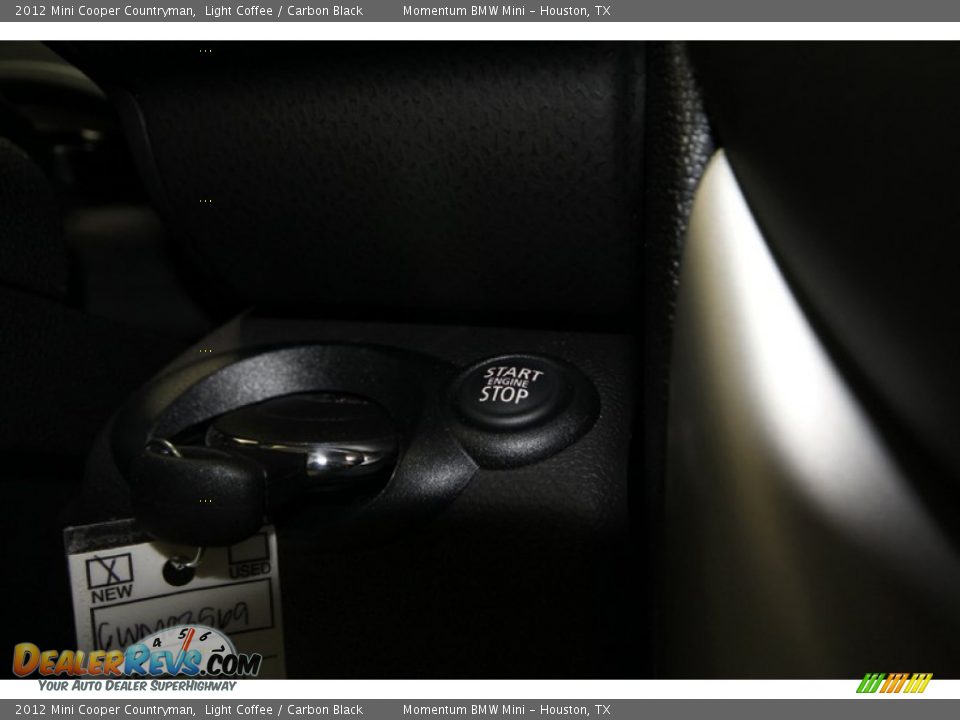 2012 Mini Cooper Countryman Light Coffee / Carbon Black Photo #19