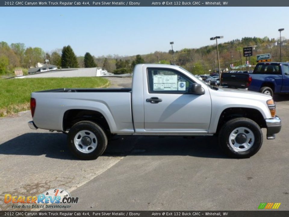 Pure silver metallic gmc truck #5