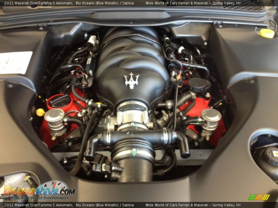 2012 Maserati GranTurismo S Automatic 4.7 Liter DOHC 32-Valve VVT V8 Engine Photo #12