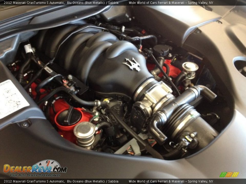 2012 Maserati GranTurismo S Automatic 4.7 Liter DOHC 32-Valve VVT V8 Engine Photo #13