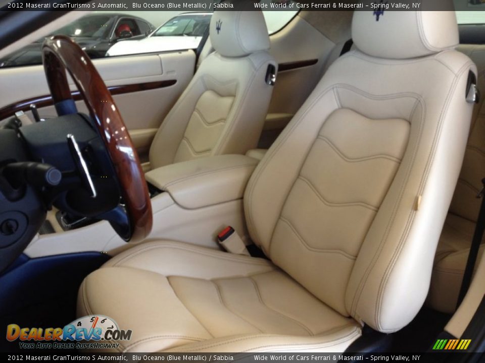 Front Seat of 2012 Maserati GranTurismo S Automatic Photo #22