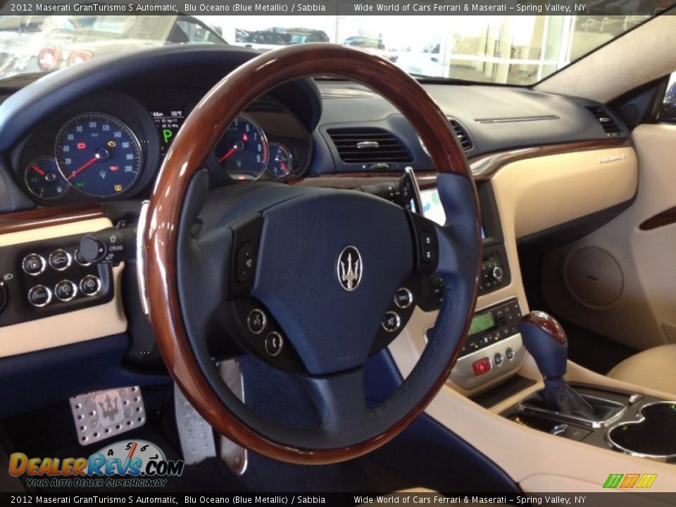 2012 Maserati GranTurismo S Automatic Steering Wheel Photo #23